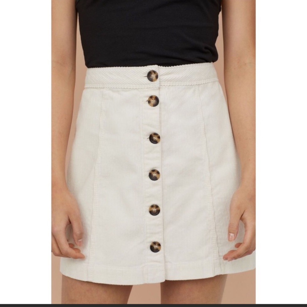 Button Up Skirt